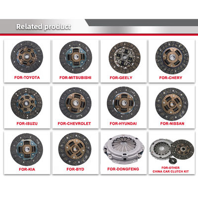 CHERY GEELY GWM CHANGAN FAW BRILLIANCE Los precios de los rodamientos de las placas de cubierta de embrague de automóviles chinos